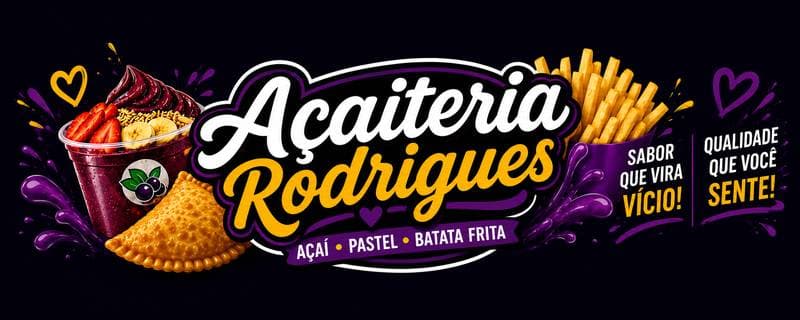 Banner Açaiteria Rodrigues