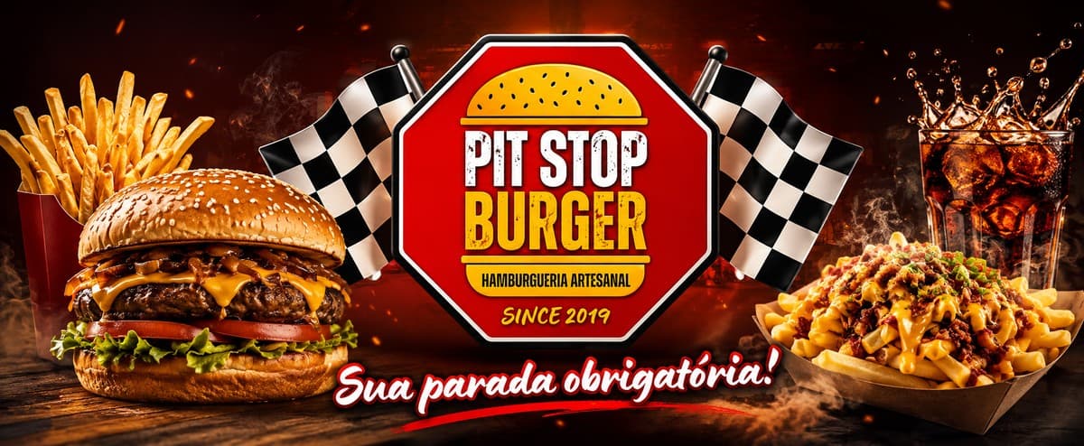 Capa PitStop Burger