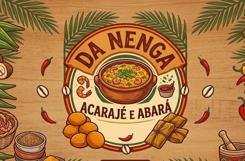Banner Acarajé e Abará da Nenga