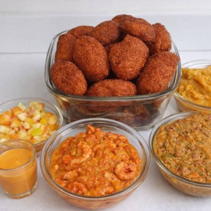 Acarajé com Camarão