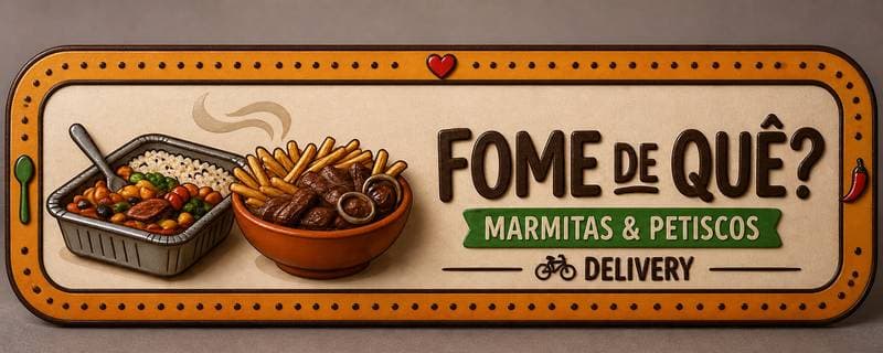 Banner Fome de quê?