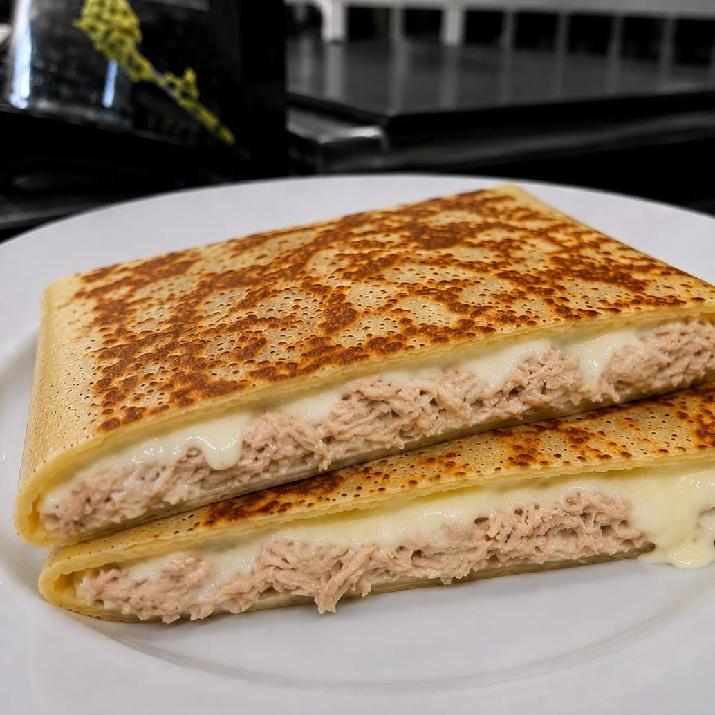 Crepe de Atum com Catupiry