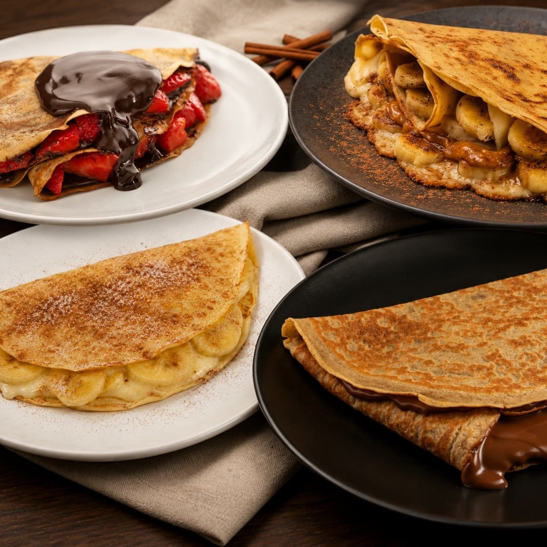 Monte o Seu Crepe Doce