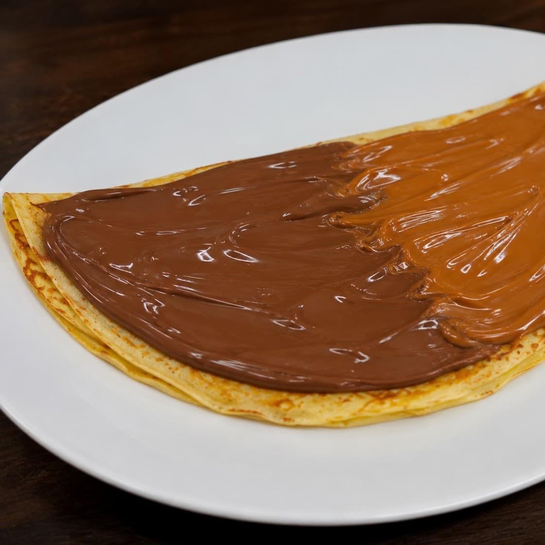 Crepe de Chocolate e Doce de Leite