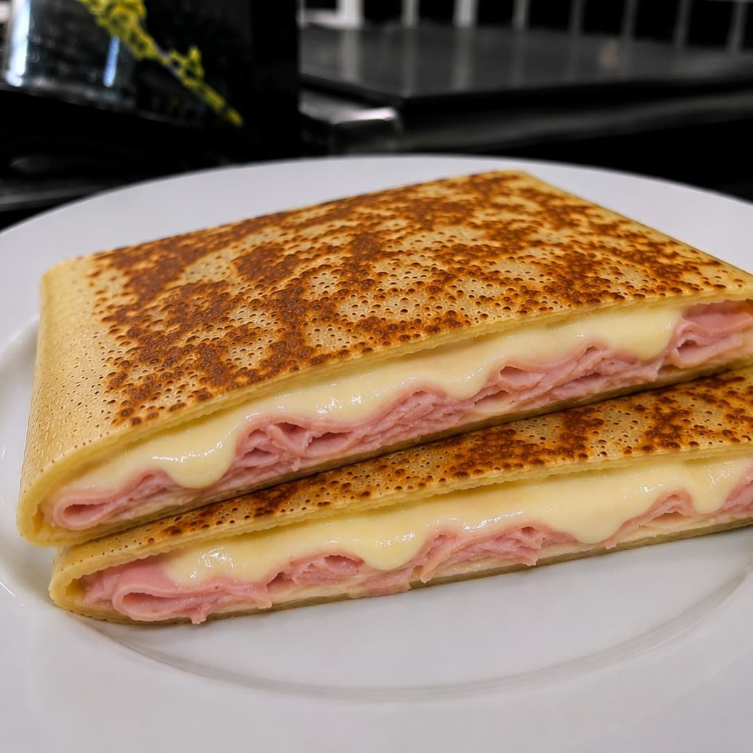 Crepe de Catupiry com Presunto