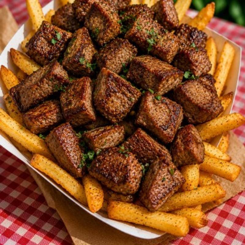 PORÇÃO 5: Batata com contra filé