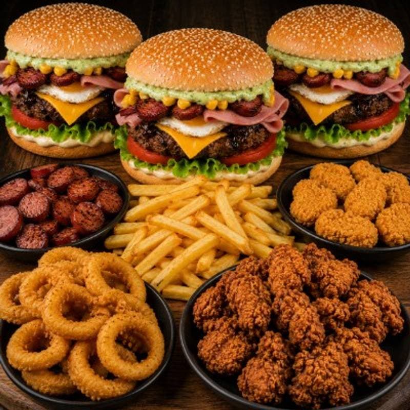 COMBO 5: Mata a fome!