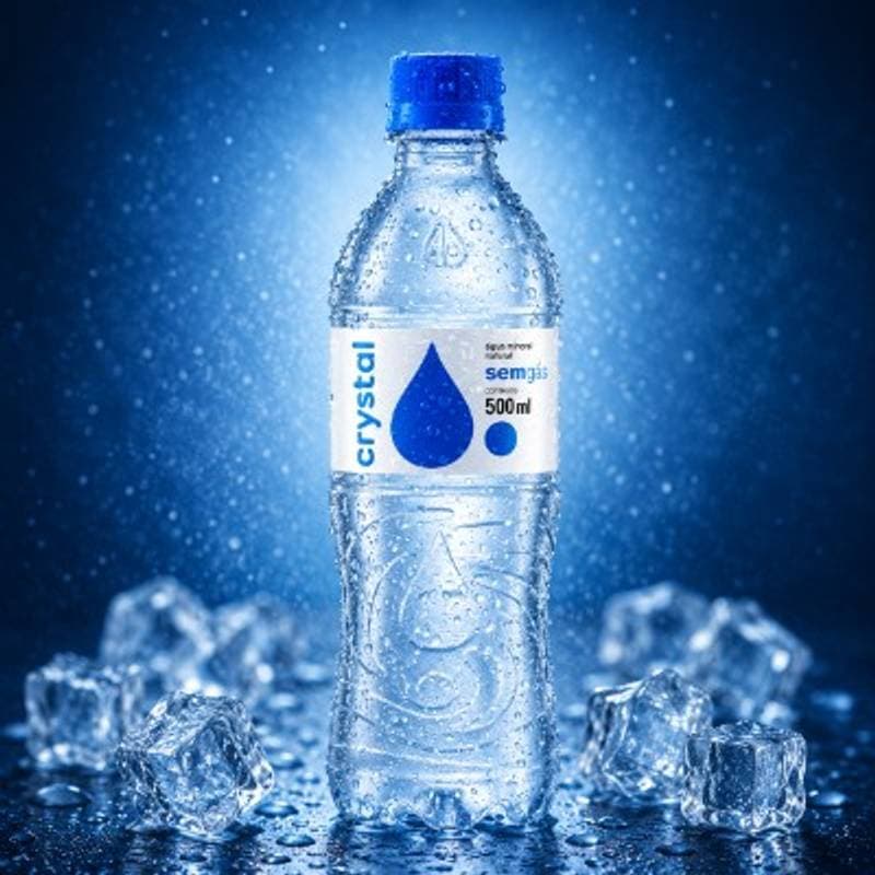 Água mineral sem gás
