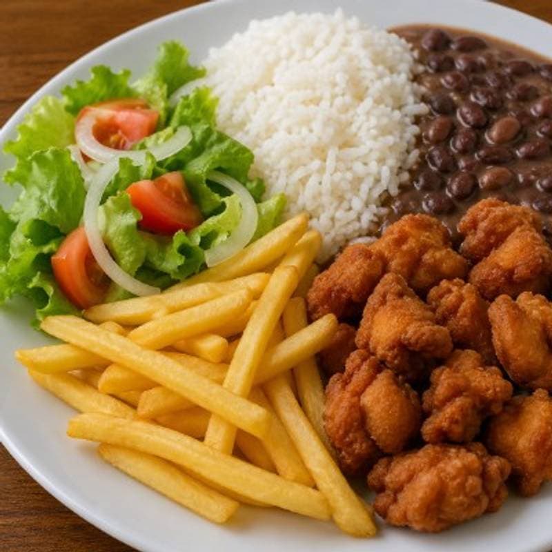 Frango a Passarinho