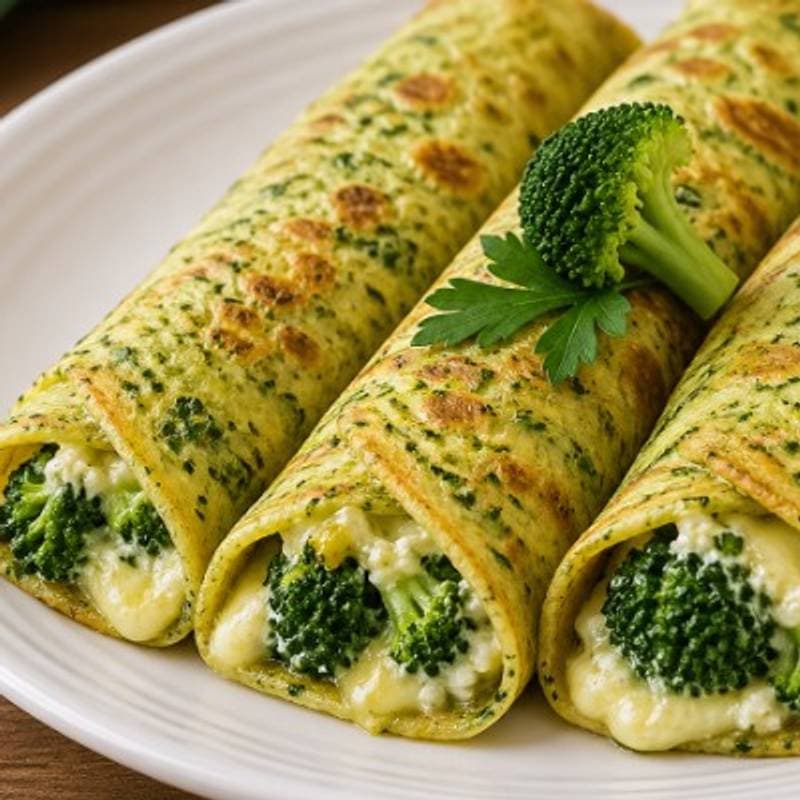 Panqueca de Brócolis