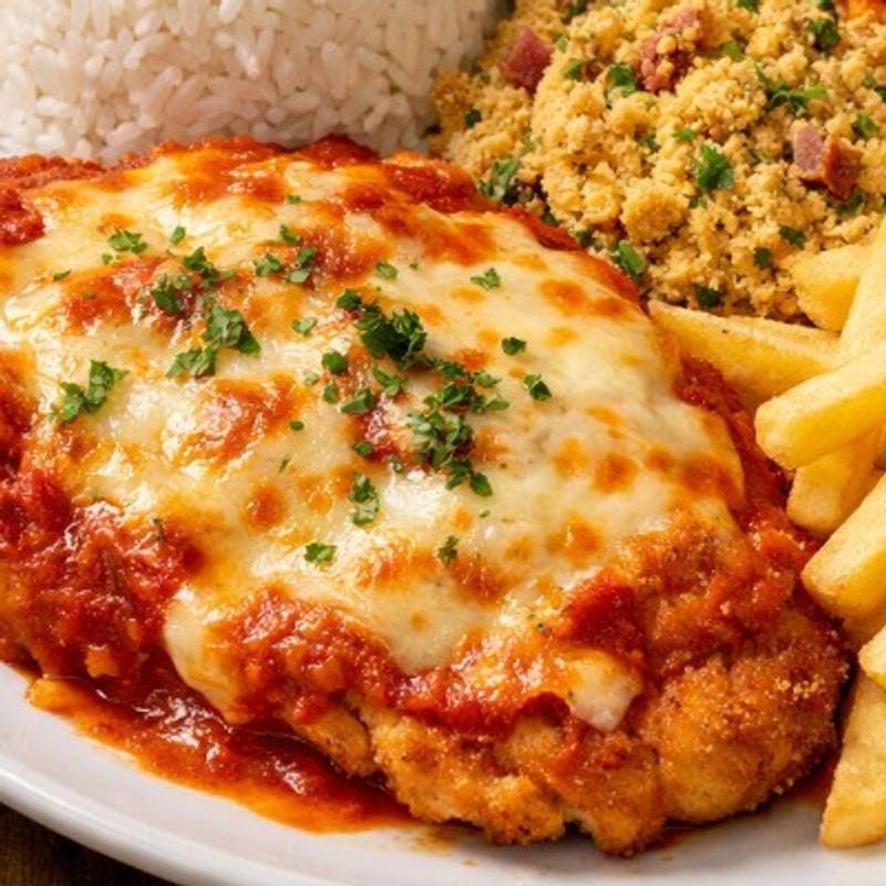 Bife a Parmegiana