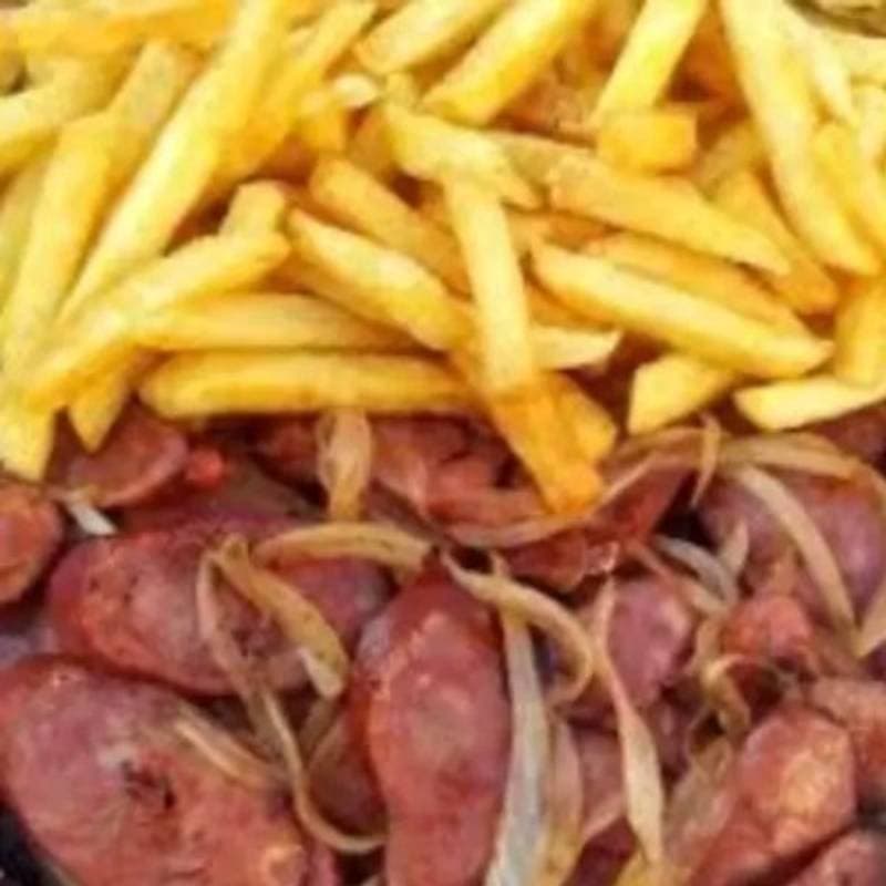 Calabresa com Fritas