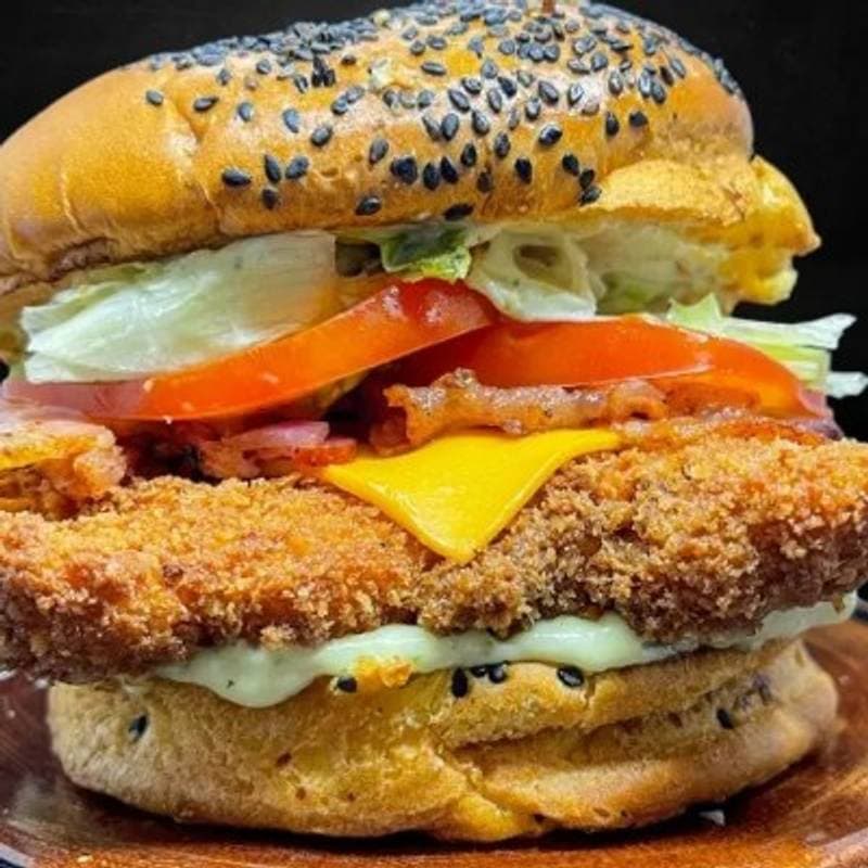Chicken Burguer Salad