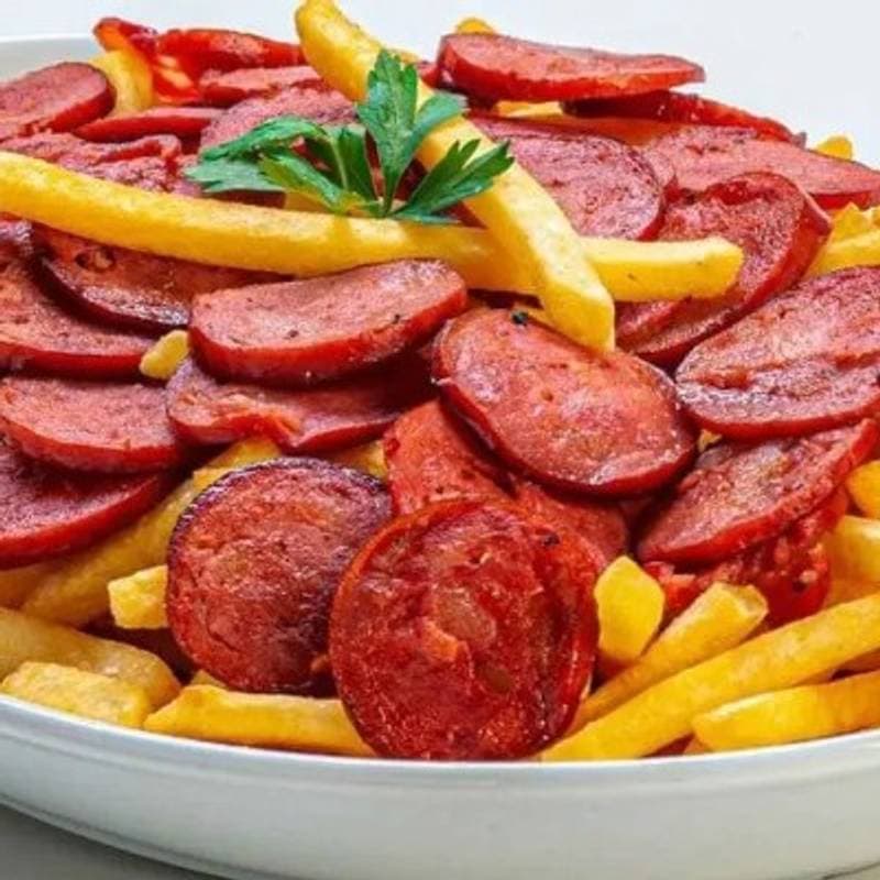 Calabresa com Fritas Meio