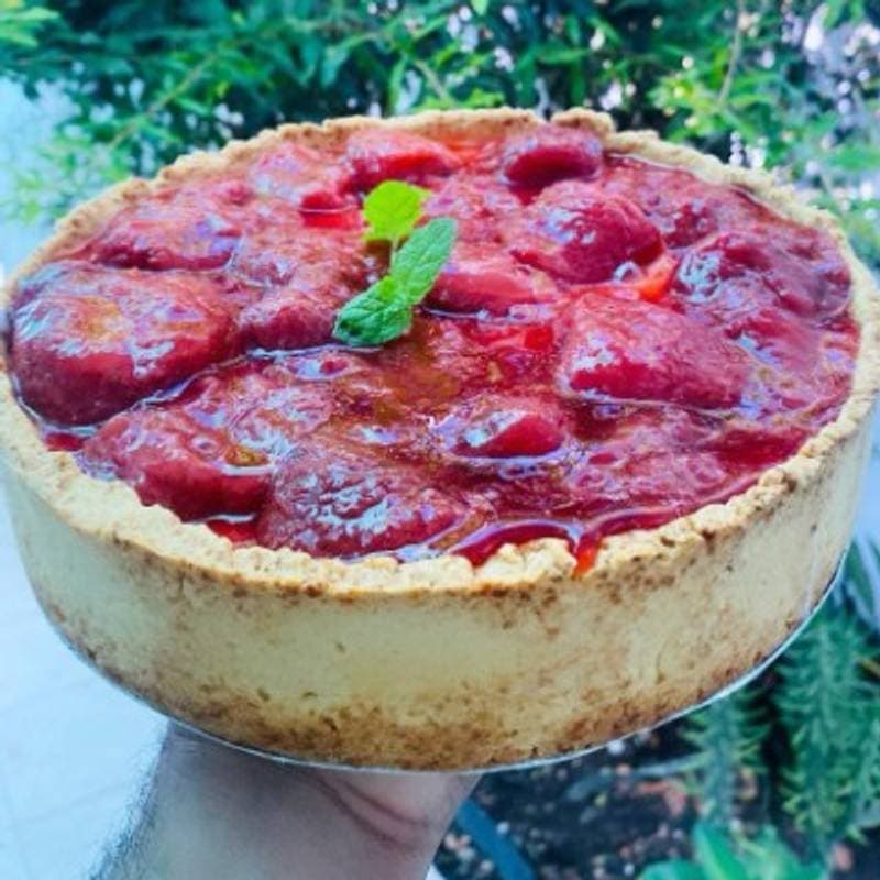 Cheesecake de Morango