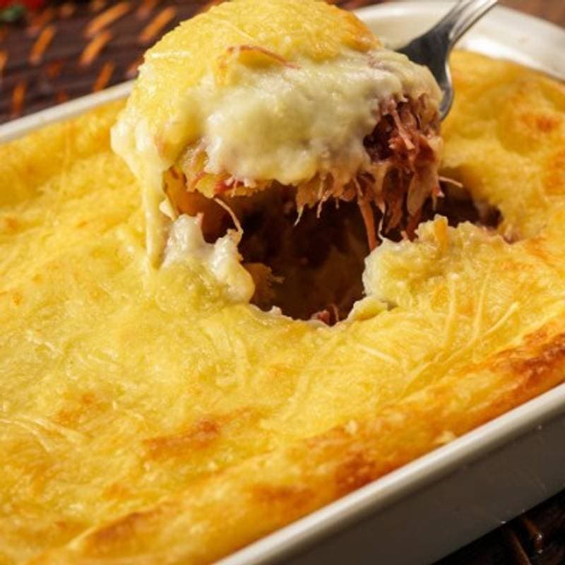 Escondidinho de Charque