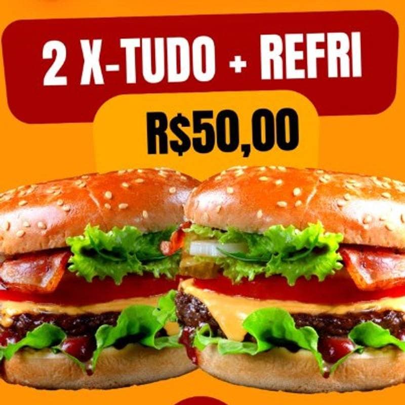 2 X-Tudo + Refri