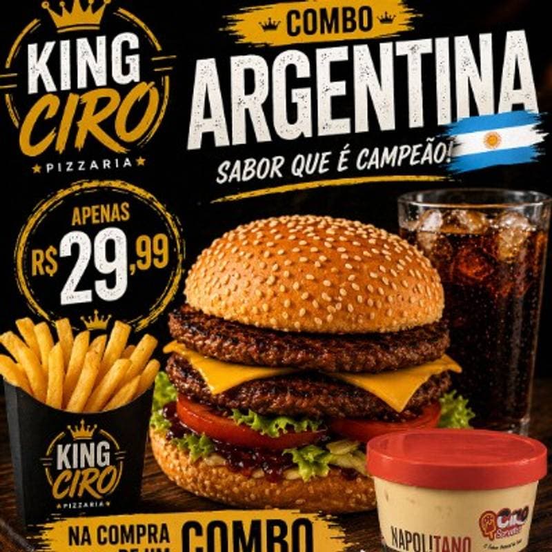 Combo Sanduiche Argentina