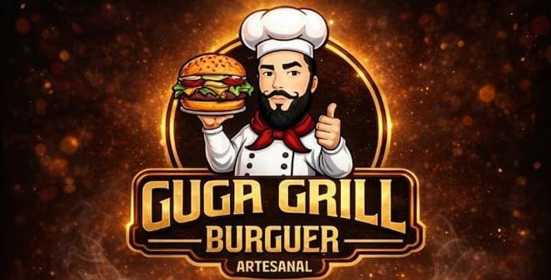 Banner Lanchonete Guga grill