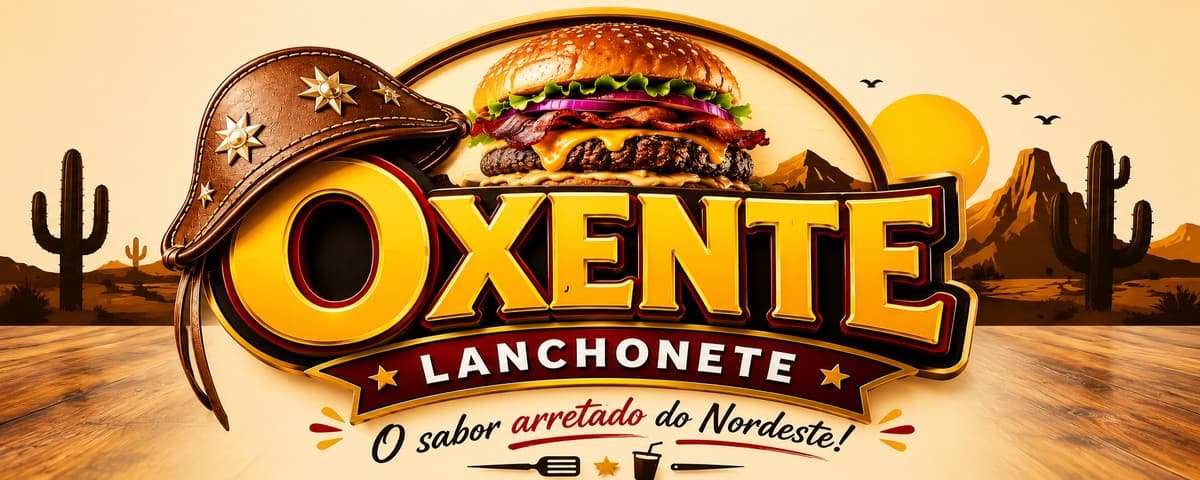 Capa Oxente Lanchonete