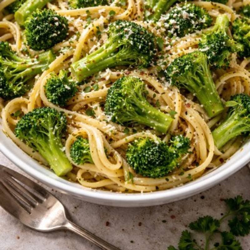 Macarrão com Brócolis