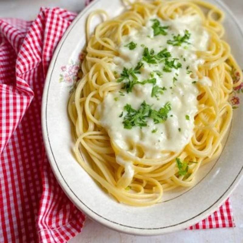 Macarrão ao Molho Branco