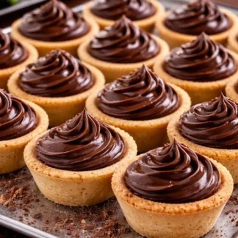 Mini Quiche de Chocolate