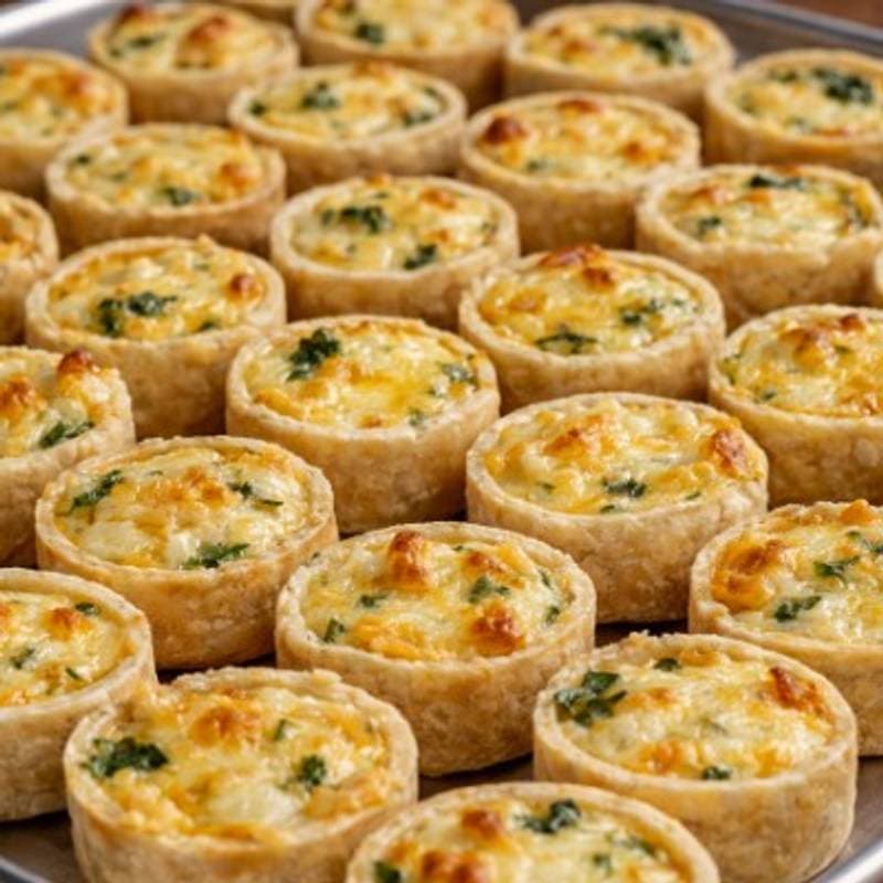 Mini Quiche de Queijo