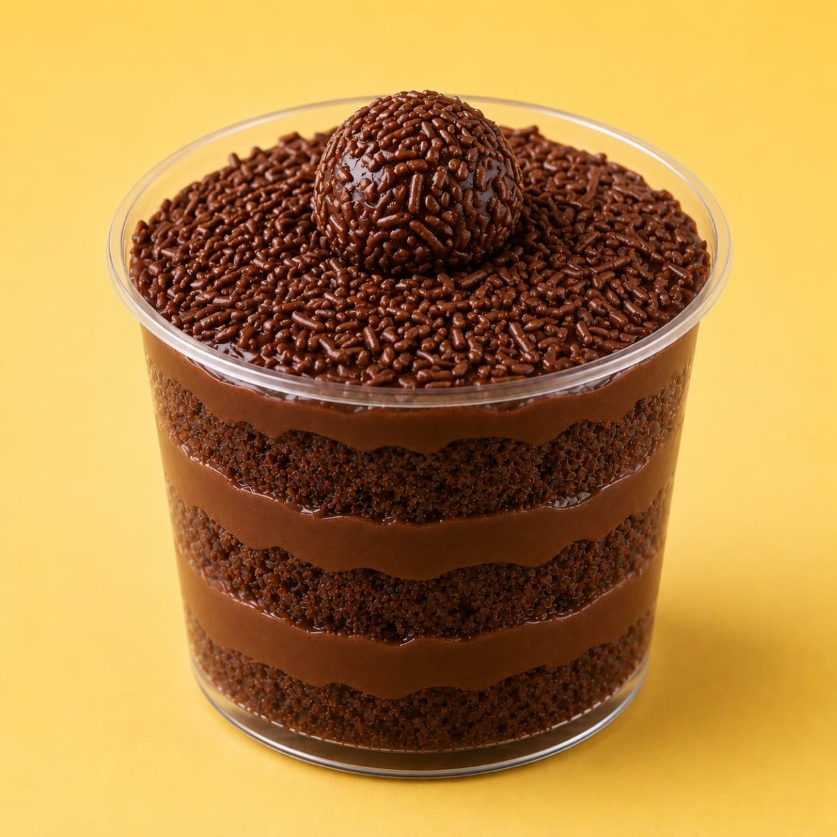 Bolo no Pote Brigadeiro