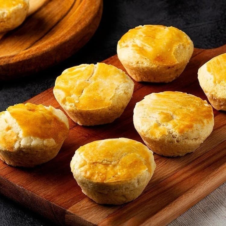 Empadas Congeladas de Frango com Azeitona