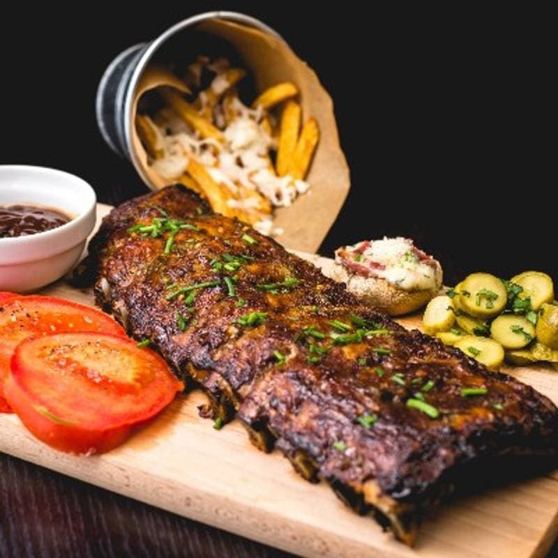 Costela Bovina e Fritas