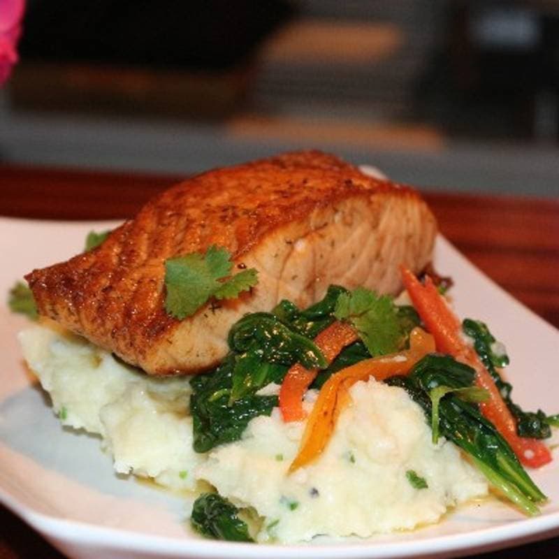 Salmão Frito