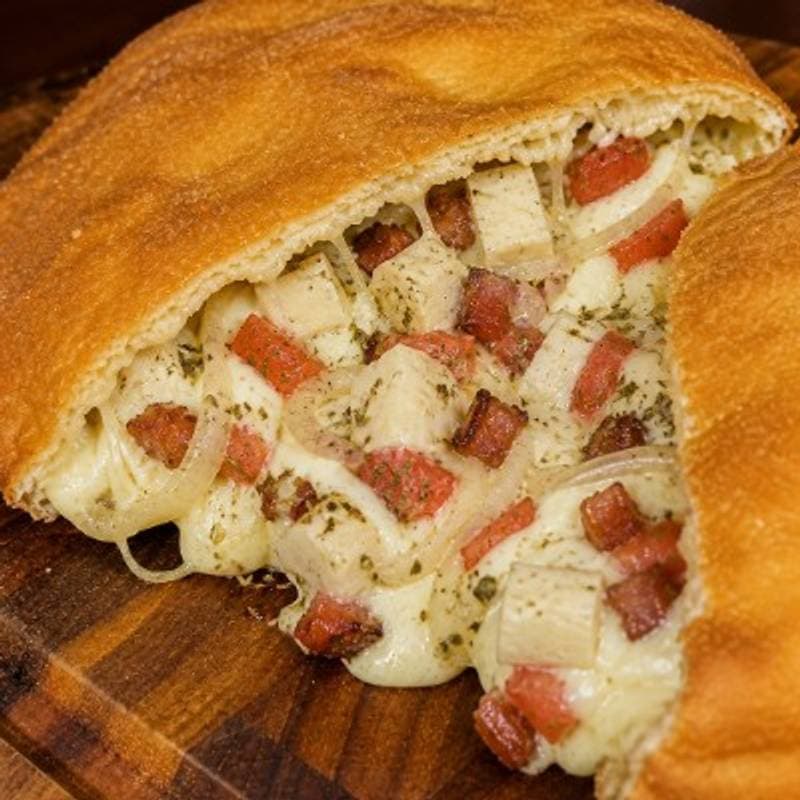 Palmito e bacon