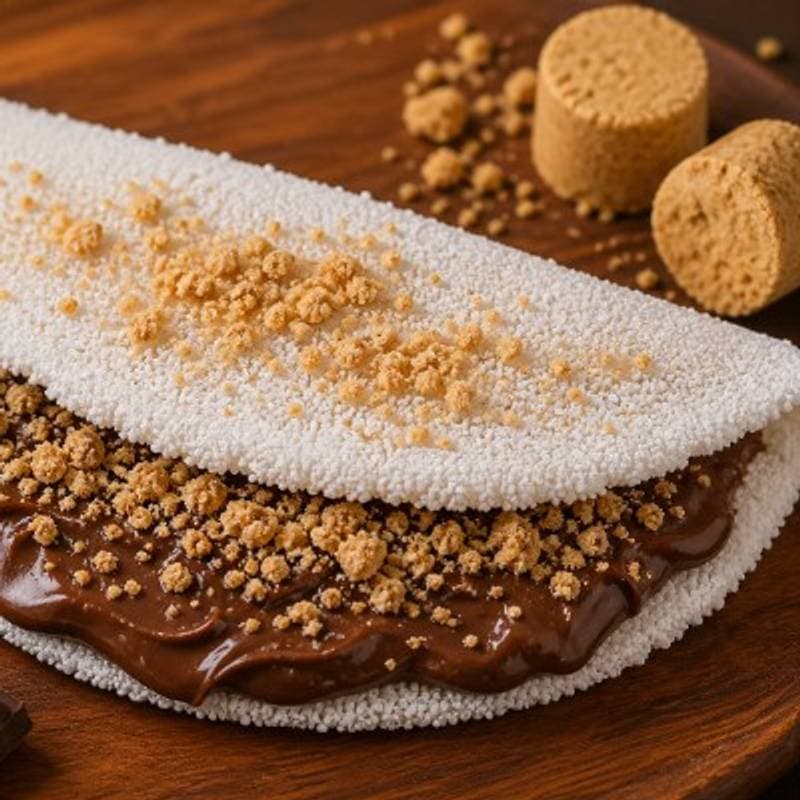 Chocolate com paçoca