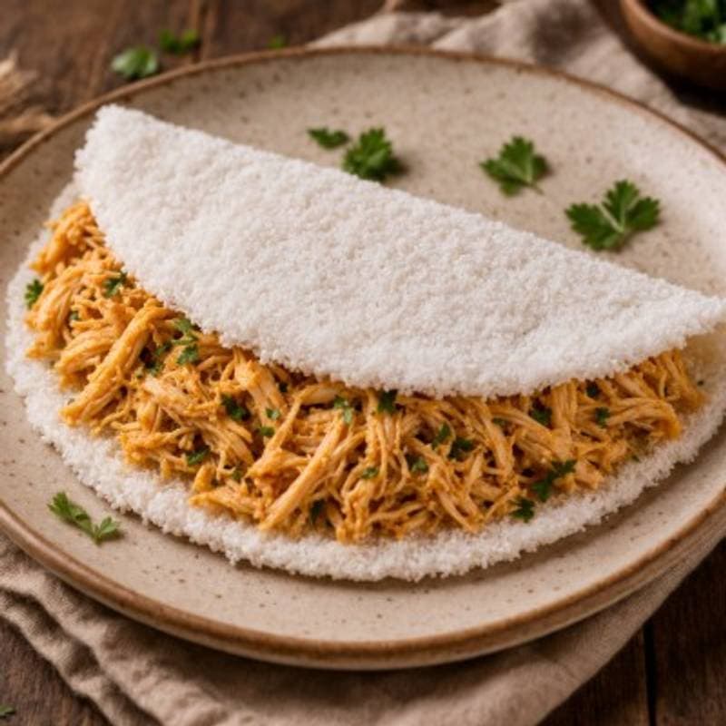Tapioca de frango