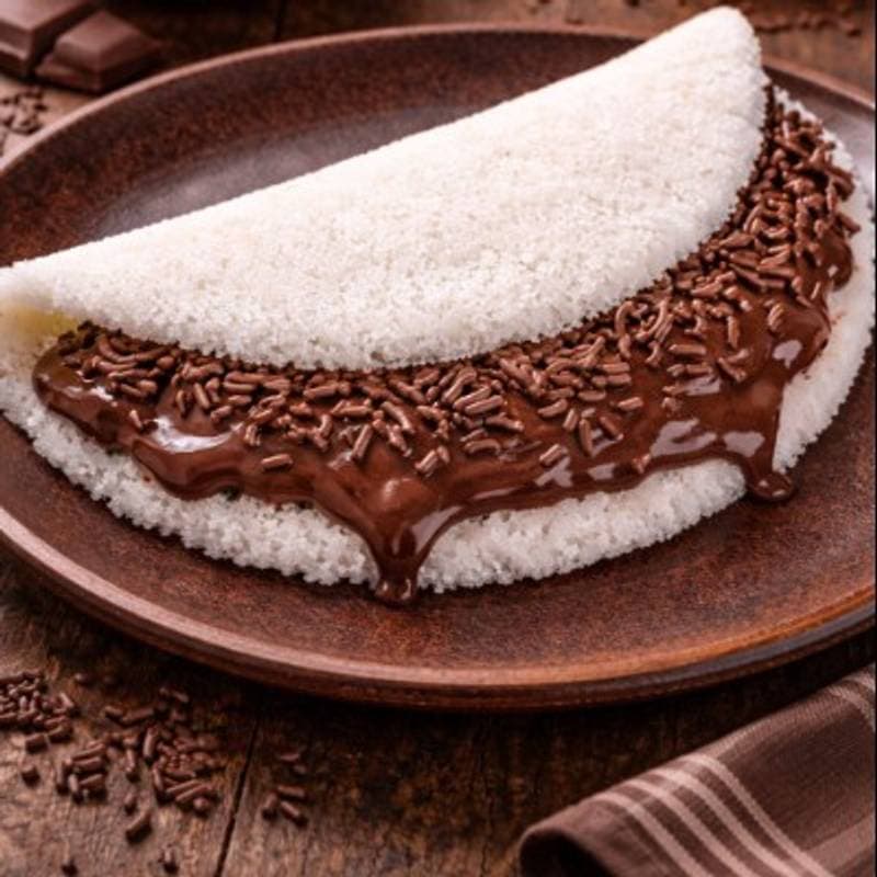 Tapioca de brigadeiro