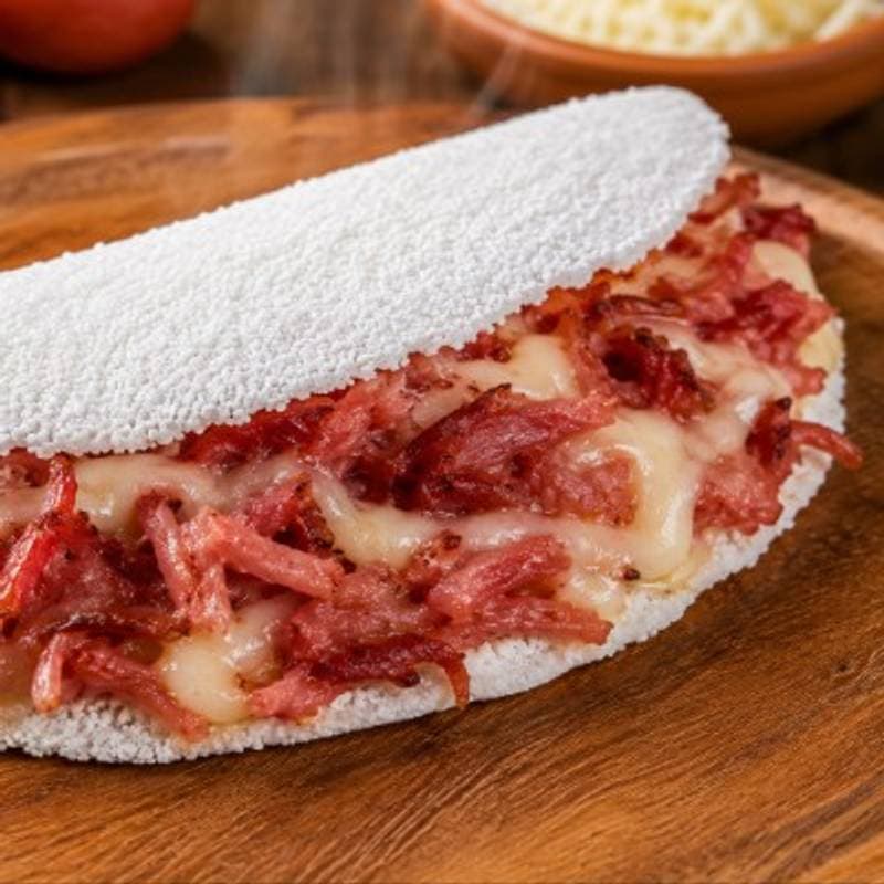Tapioca calabresa com tatupyr