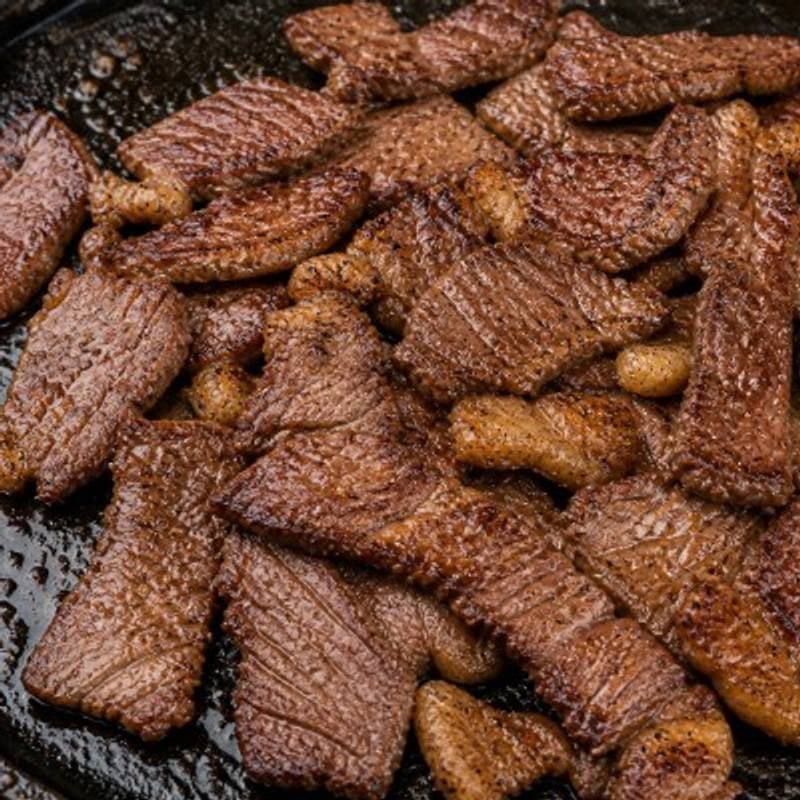Carne de Sol na Chapa