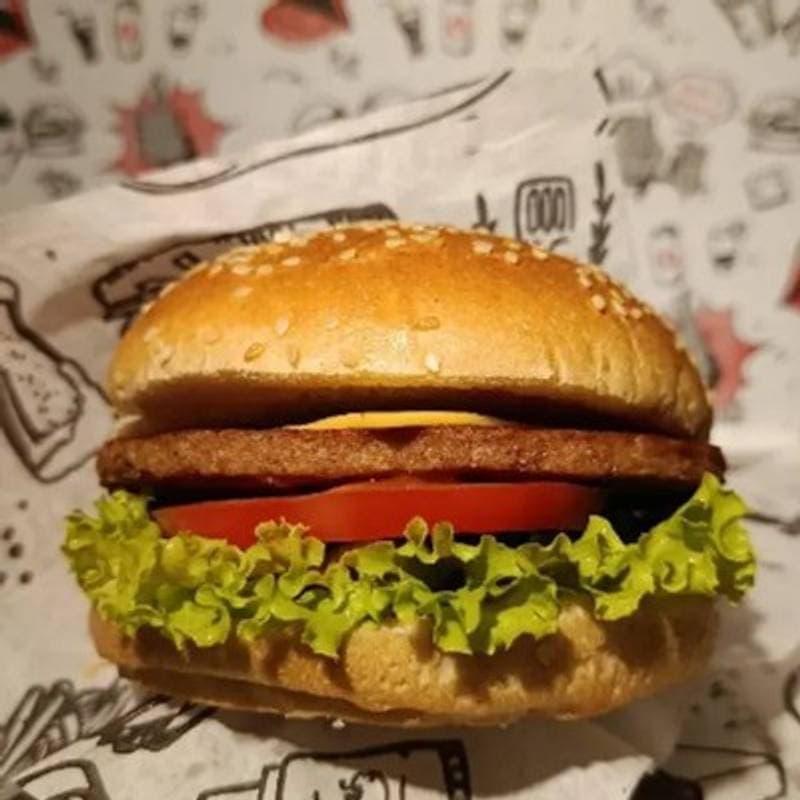 X-Burguer Salada com Batata