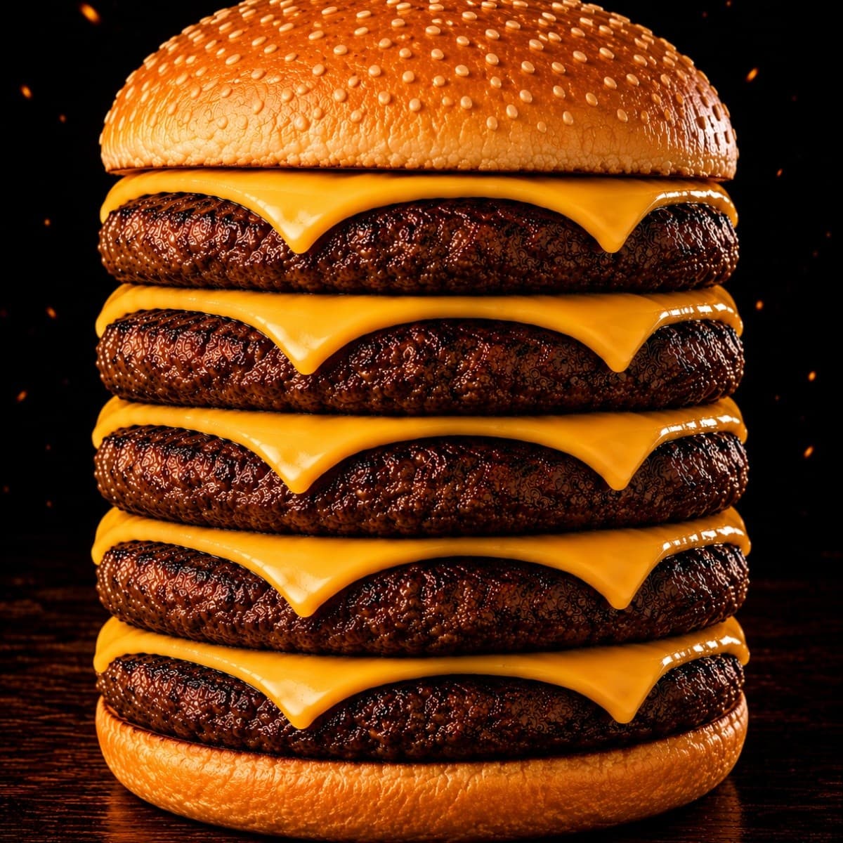 X-Burguer Quíntuplo