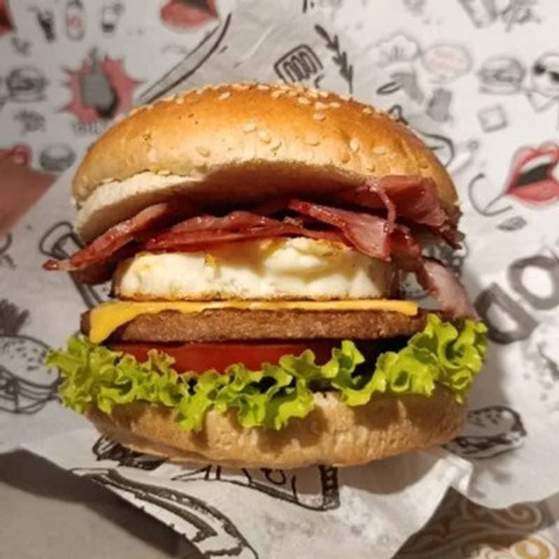 X-Tudo Burguer com Batata Frita