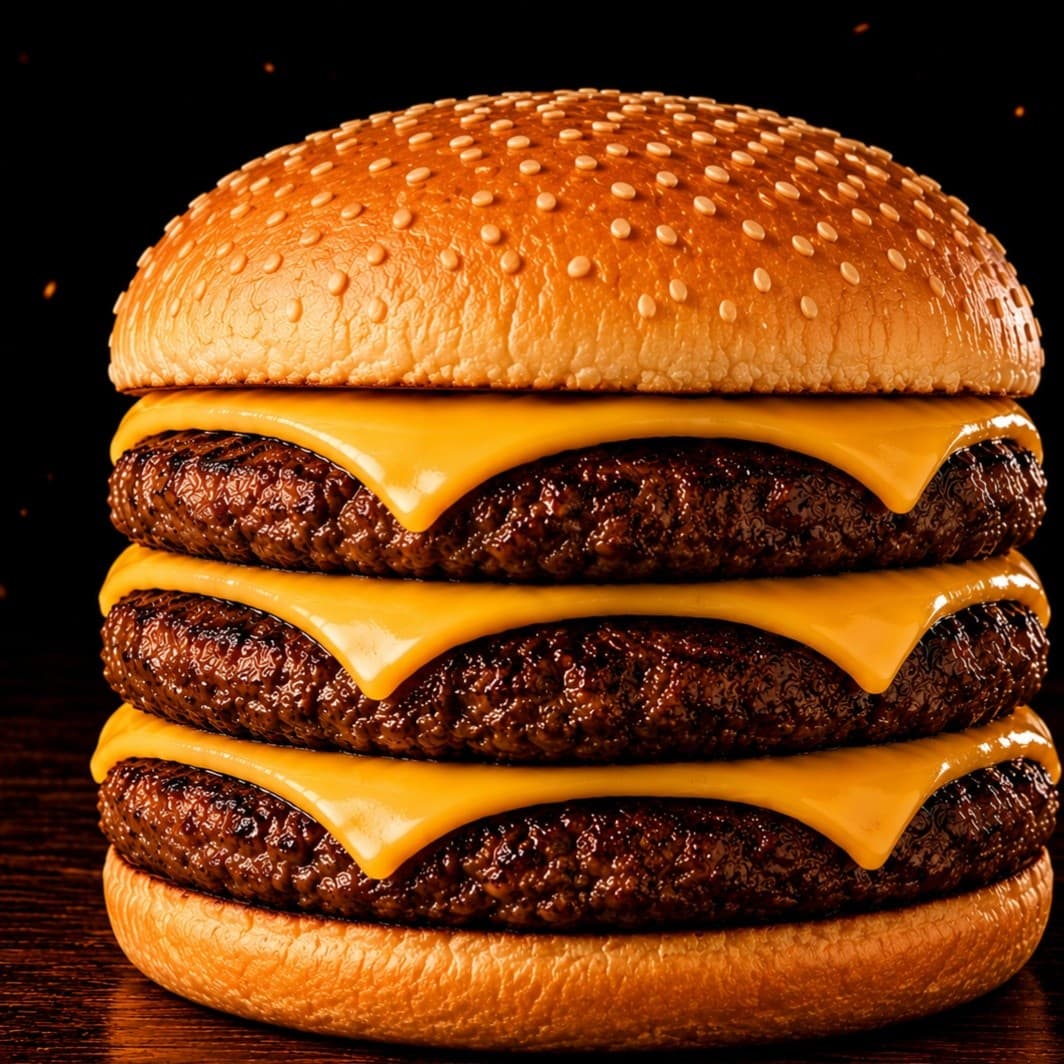 X-Burguer Triplo