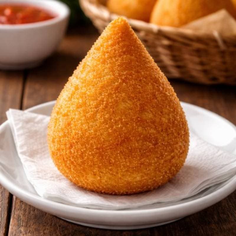 Coxinha com Massa de Batata