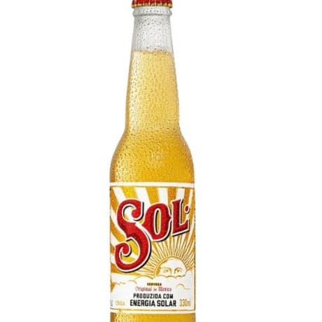 Cerveja Sem Glúten Sol Long Neck Zero Álcool