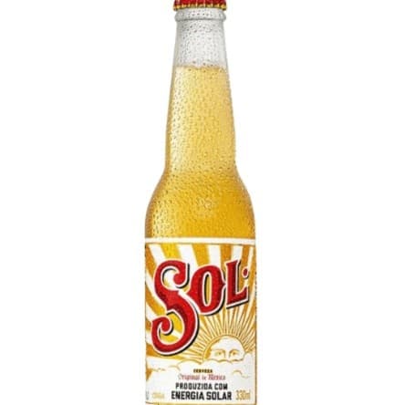 Cerveja Sem Glúten Sol Long Neck