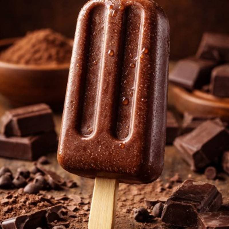 Picolé de Chocolate