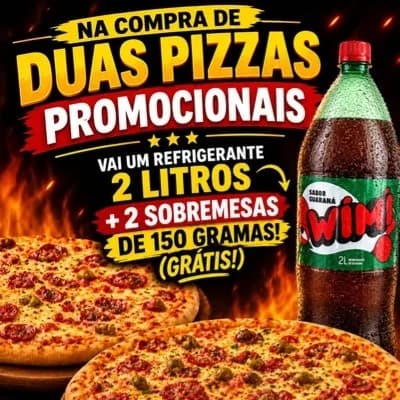 COMBO DUAS PIZZAS GRANDES