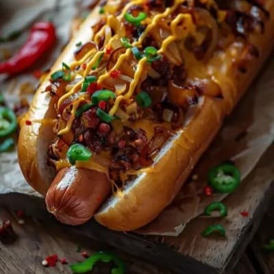 HOTDOG FRANGO BACON