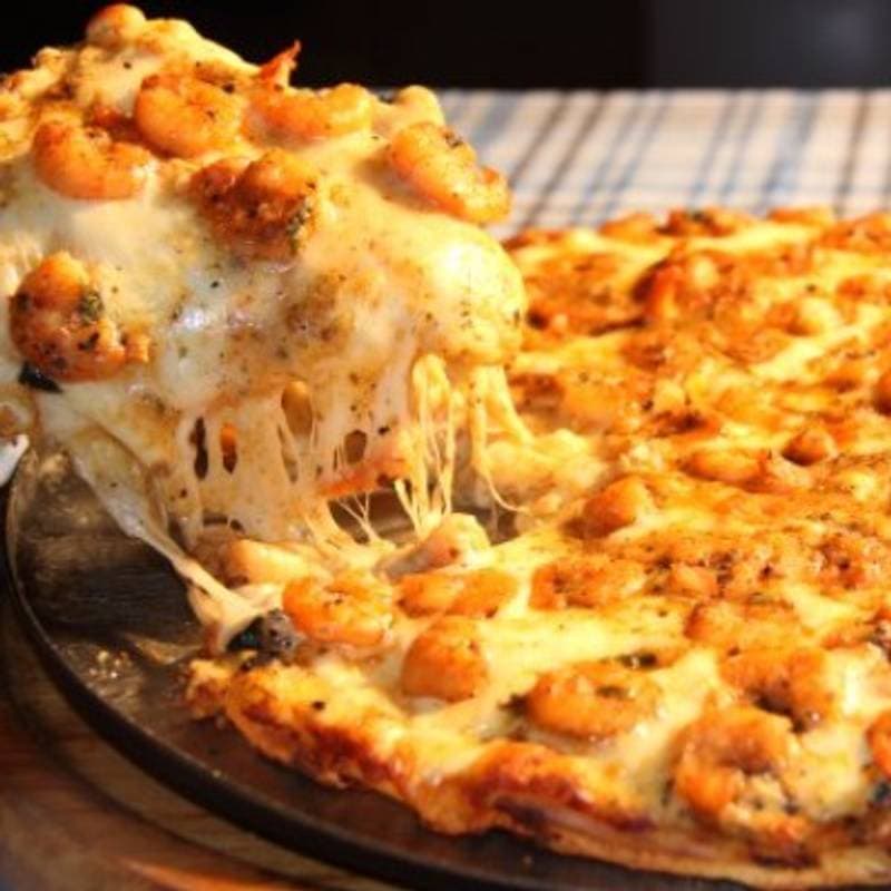 Pizza de Camarão