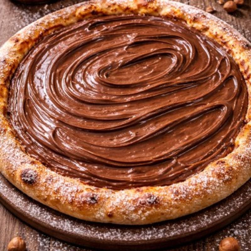 Pizza de Chocolate
